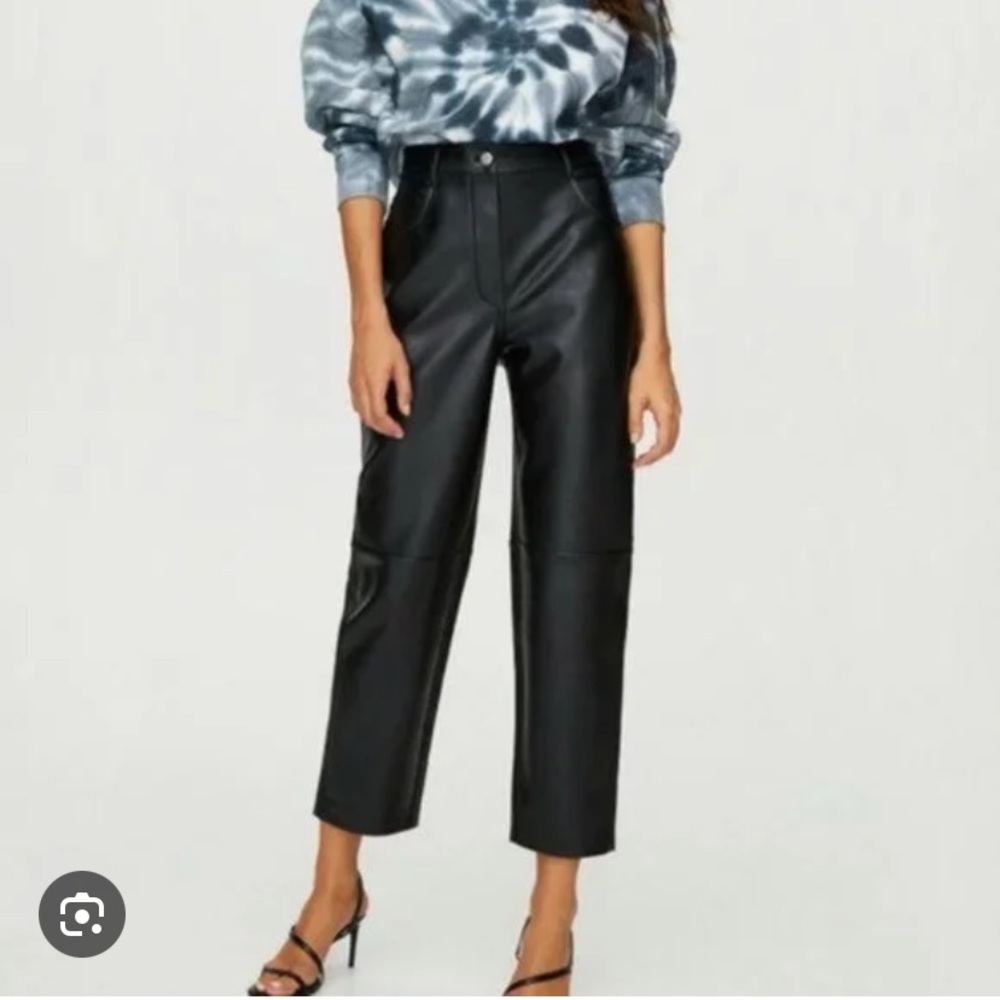 Aritzia Wilfred Oracle Vegan Faux Leather Pants - Size 4